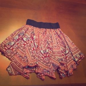 Love Blossom Patterned Skirt